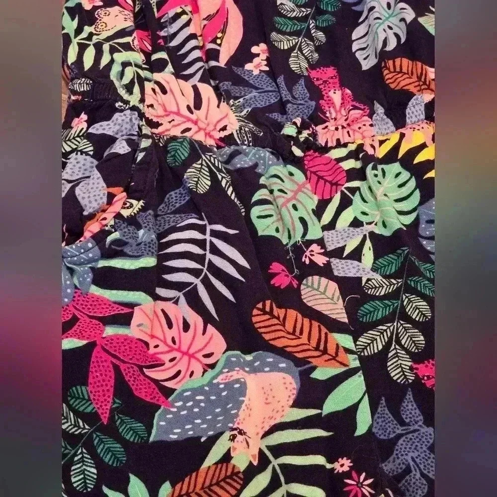 H&M Hawaiian Print Girls Size 6-7y Jumpsuit - Picture 6 of 11